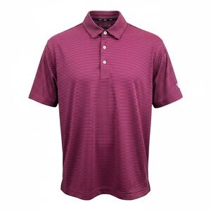 Striped Performance Polo Shirt